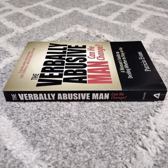 The Verbally Abusive Man Can He Change? by Patricia Evans (Paperback, 2006) Good - Picture 2 of 4